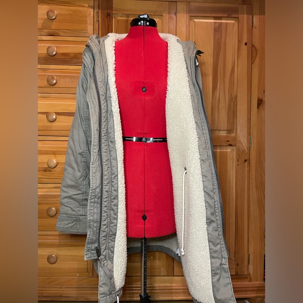 Abercrombie & Fitch L Army/ Utility Style Jacket - image 6